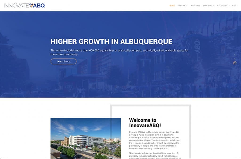 Innovate ABQ - Website Design | Maintenance | Hosting