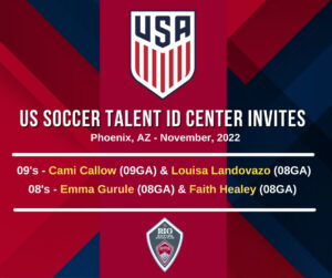 Rio Rapids SC - National USA Team ID Camp Invite